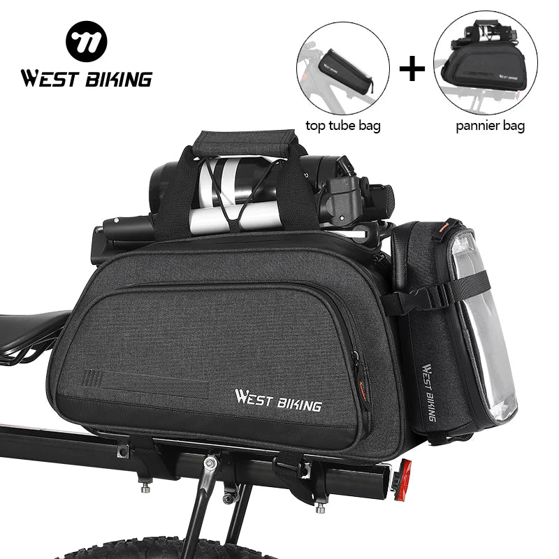West Biking 2 in 1 Insulated Bicycle Bag 10L Trunk