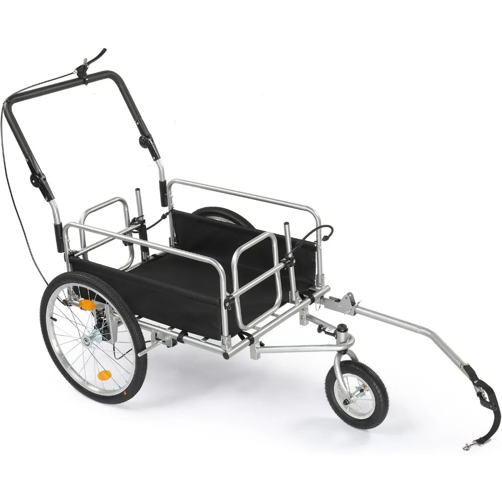 Heavy Duty Bike Cargo Trailer And Folding Bicycle Wagon