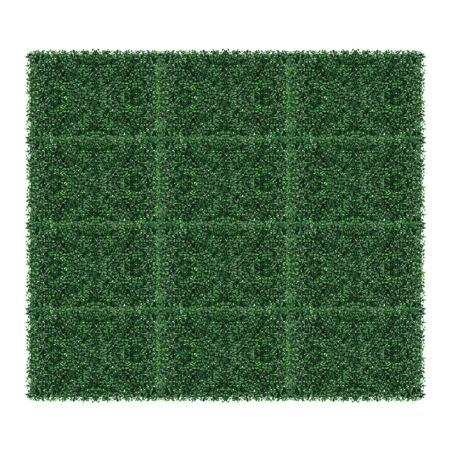 Artificial Grass Mat Panel Waterproof Hedge for Indoor Outdoor Decor