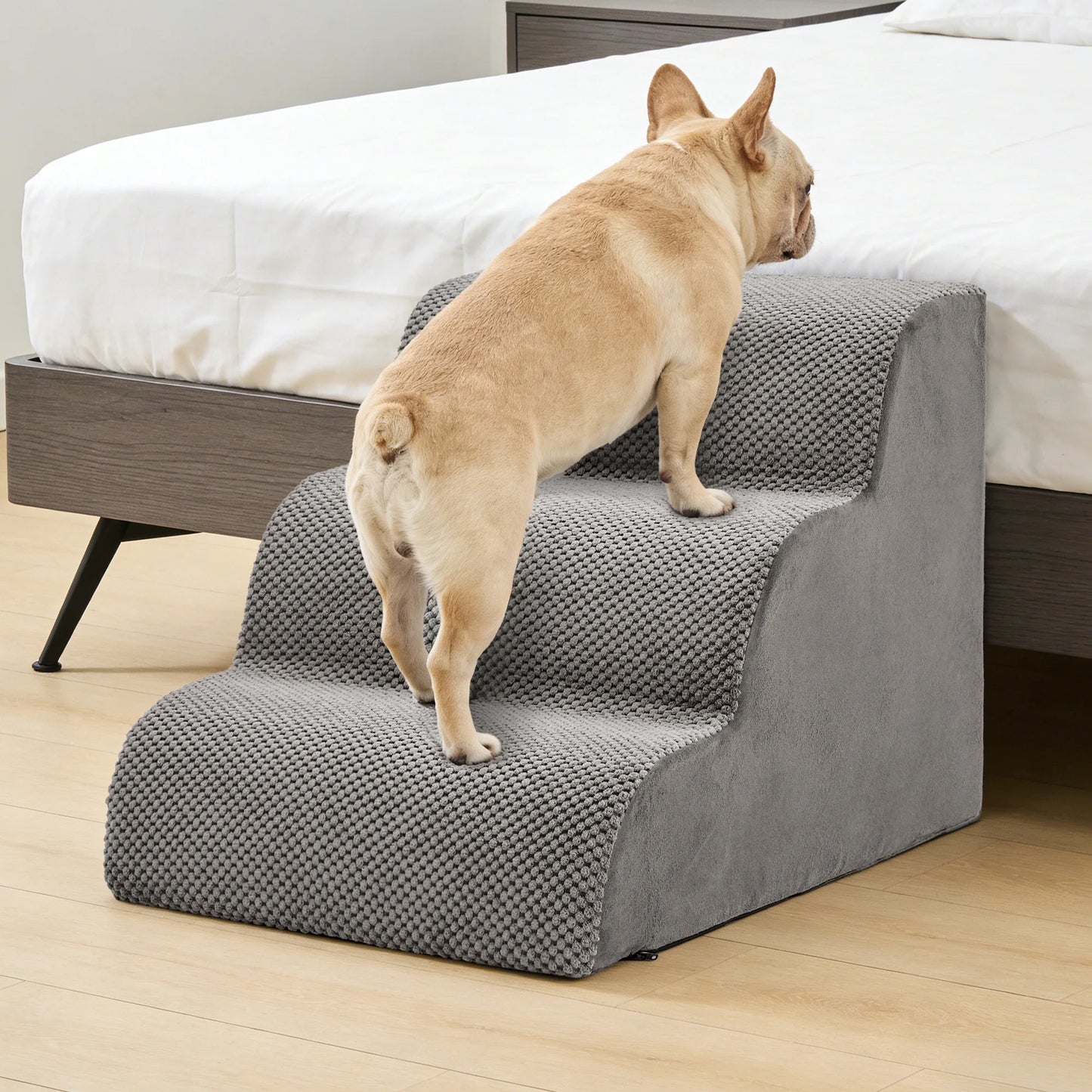 Three To Five Step High Density Foam Dog Stairs Ramp
