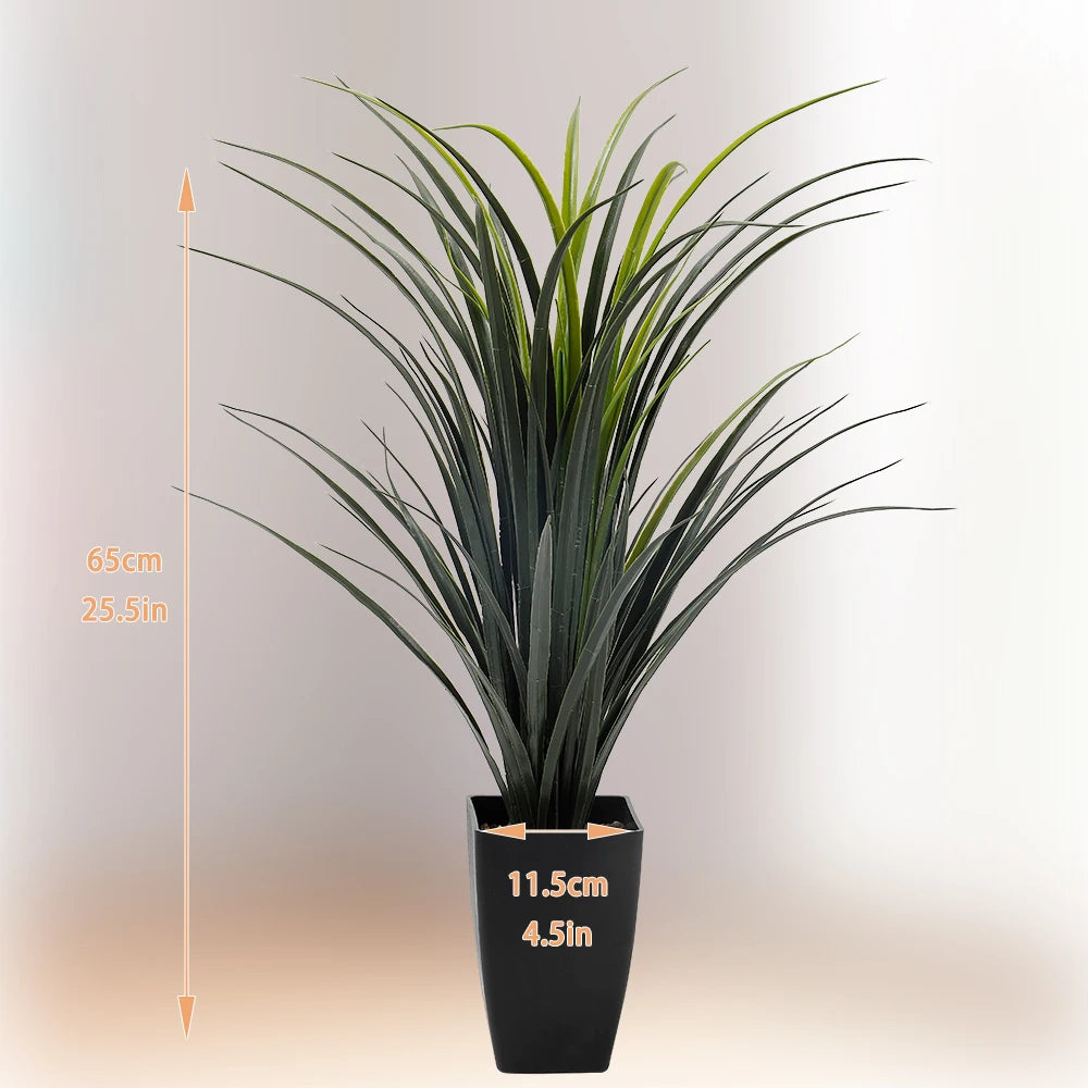 Artificial Plastic Flower Potted Plant Bonsai Decor Wedding Home Office