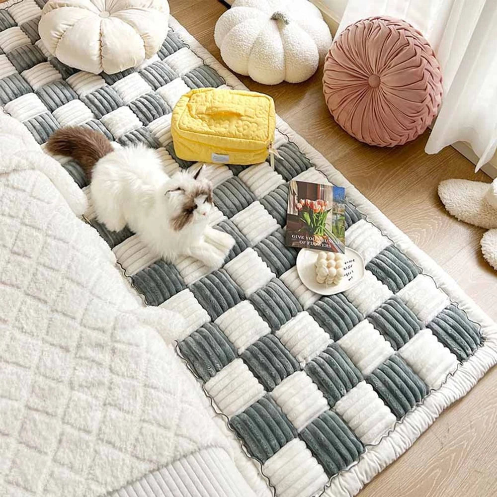 PETRAVEL Dog Bed Warm Mat for Car Seat Cover Plush