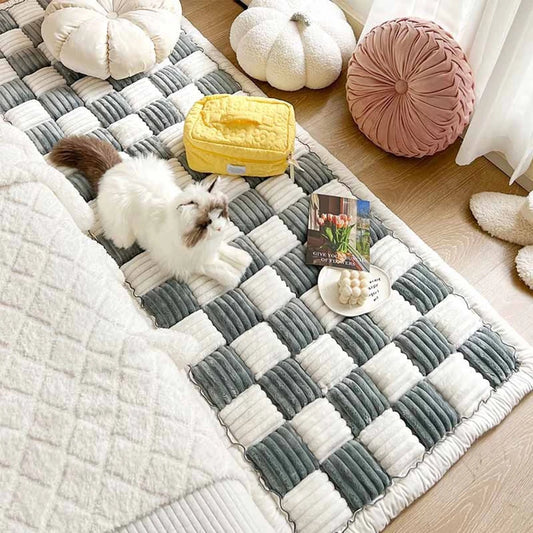 PETRAVEL Dog Bed Warm Mat for Car Seat Cover Plush