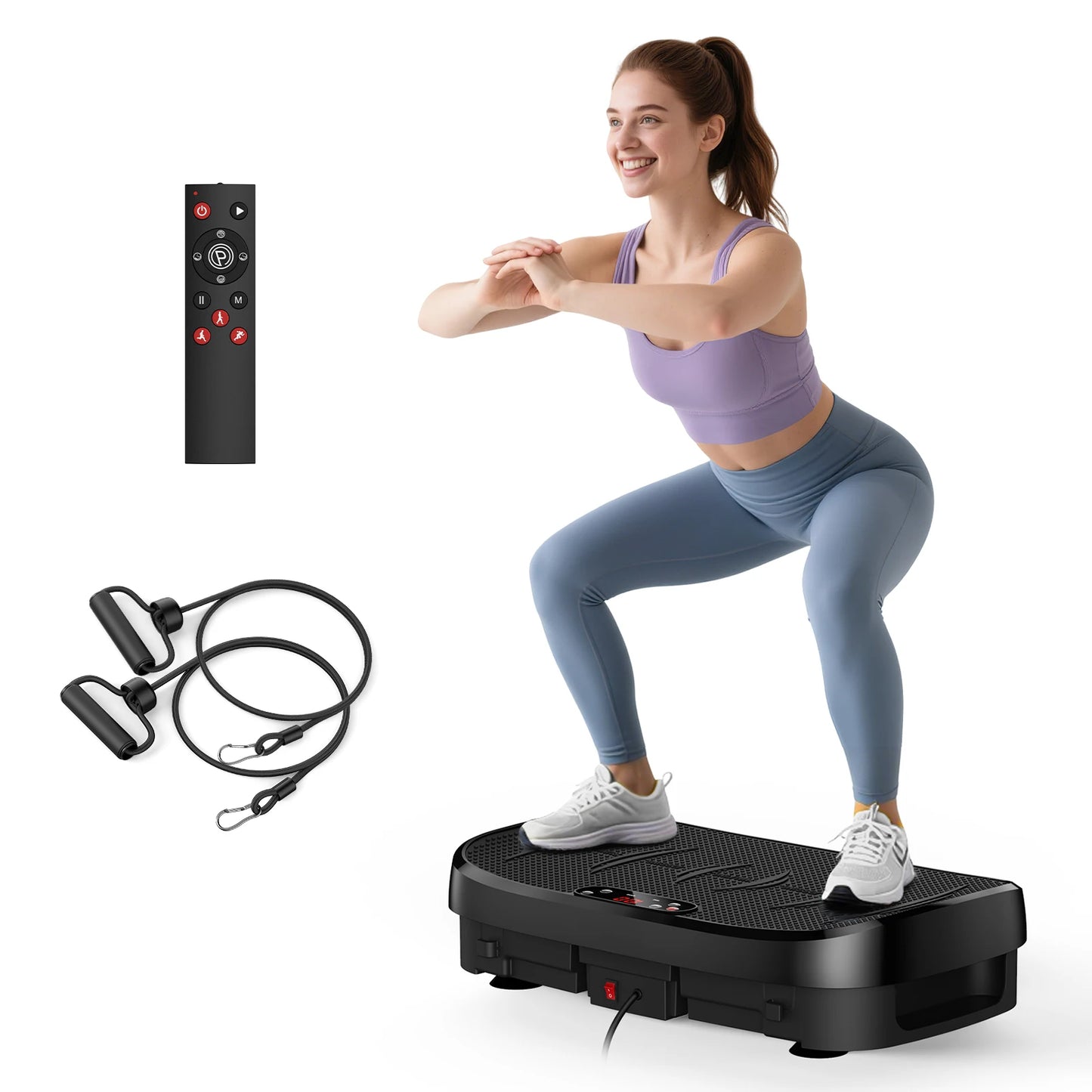 HTM Vibration Plate Fat Burning Fitness Platform 120 Levels