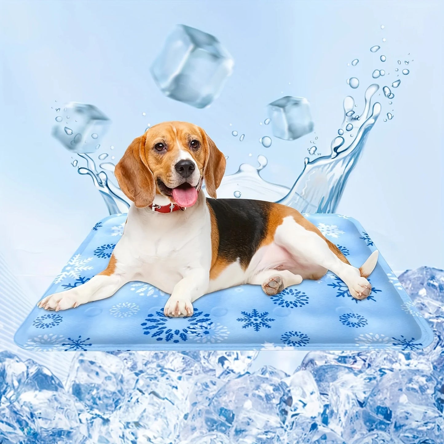 Self Cooling Pet Bed For Dogs And Cats Easy Cleaner