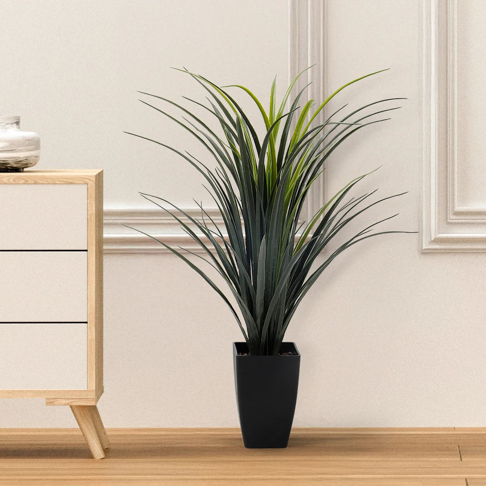 Artificial Plastic Flower Potted Plant Bonsai Decor Wedding Home Office