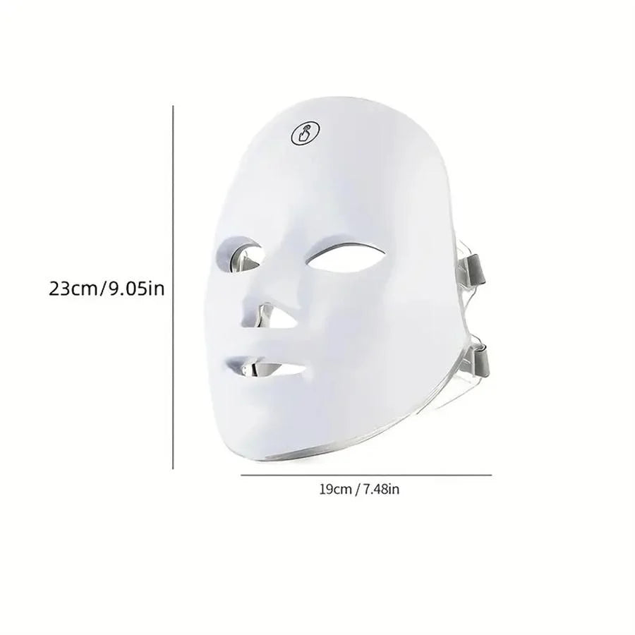 Rechargeable LED Face Mask Facial Care Tool For Skin Treatment
