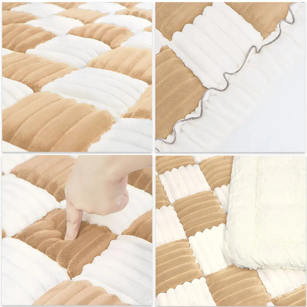 PETRAVEL Dog Bed Warm Mat for Car Seat Cover Plush