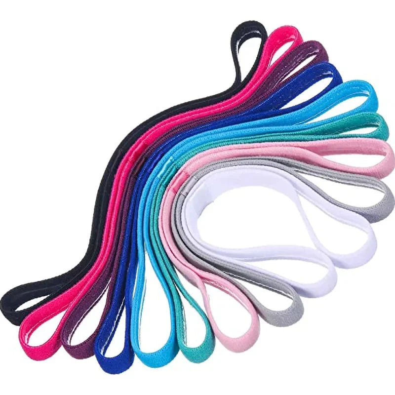 Non Slip Elastic Sweatband Headband For Yoga Running Fitness Exercise