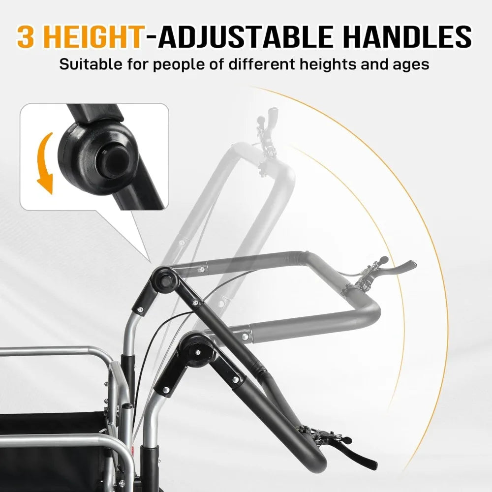 Heavy Duty Bike Cargo Trailer And Folding Bicycle Wagon