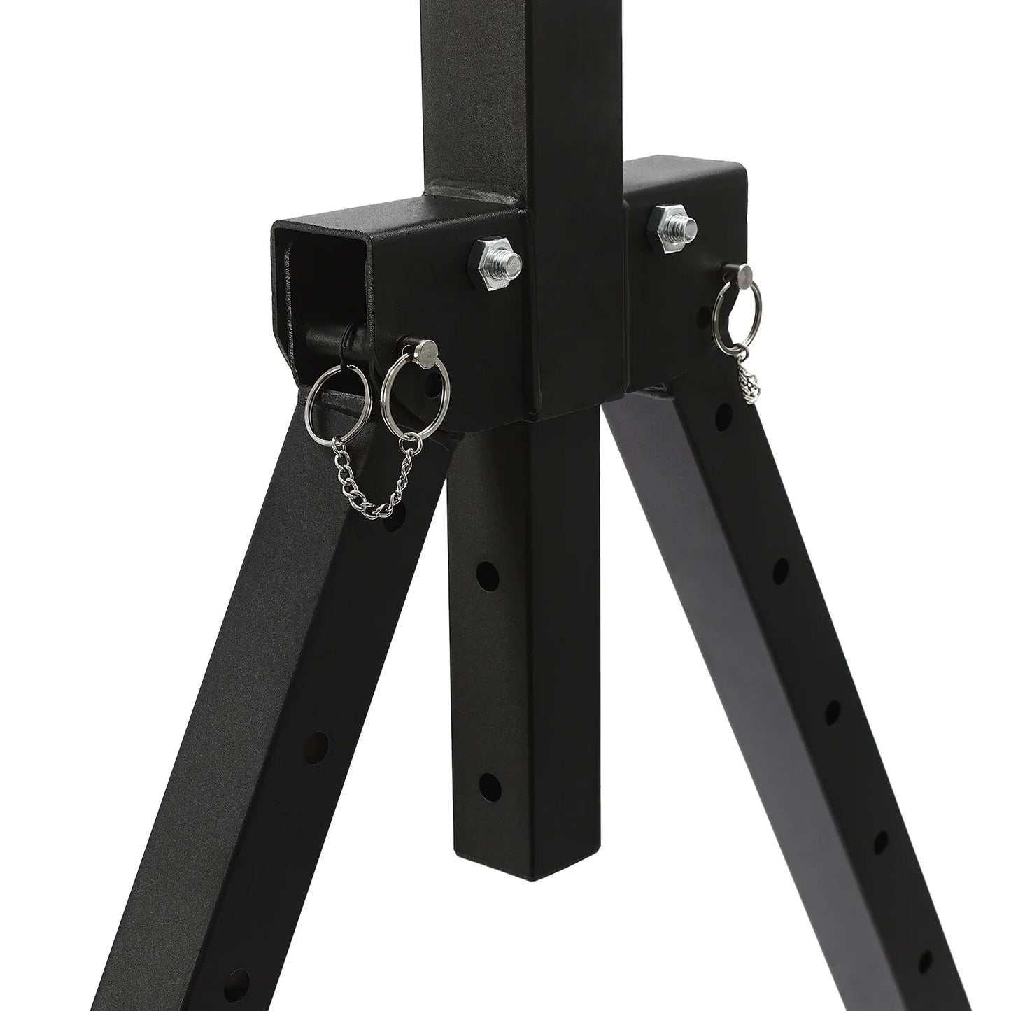 Triangular Pull Up Station Adjustable Height Strength Training Bar