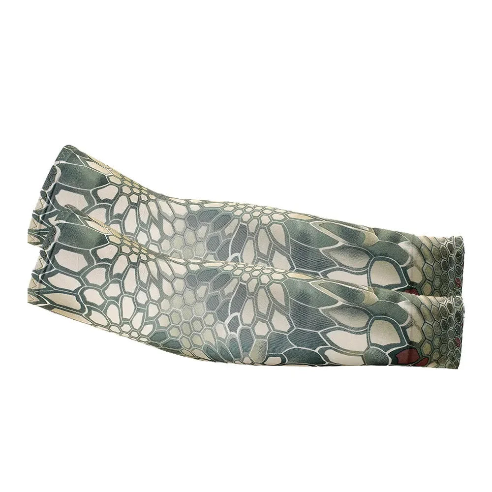 Two Pack Unisex Cooling Arm Sleeves UV Protection For Running Cycling Fishing