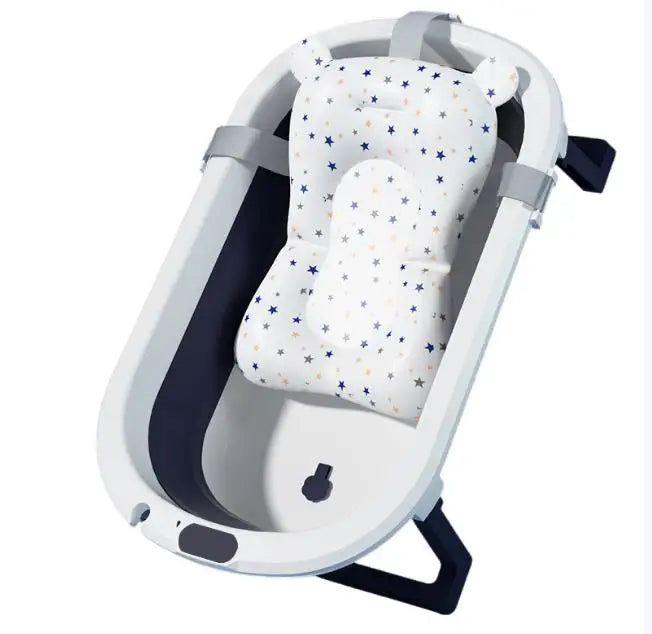 Foldable Baby Bathtub Portable Adjustable Newborn Bath Tub Anti Slip